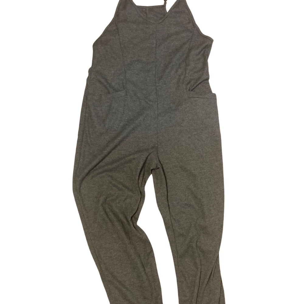 Women's Gray Jumpsuit